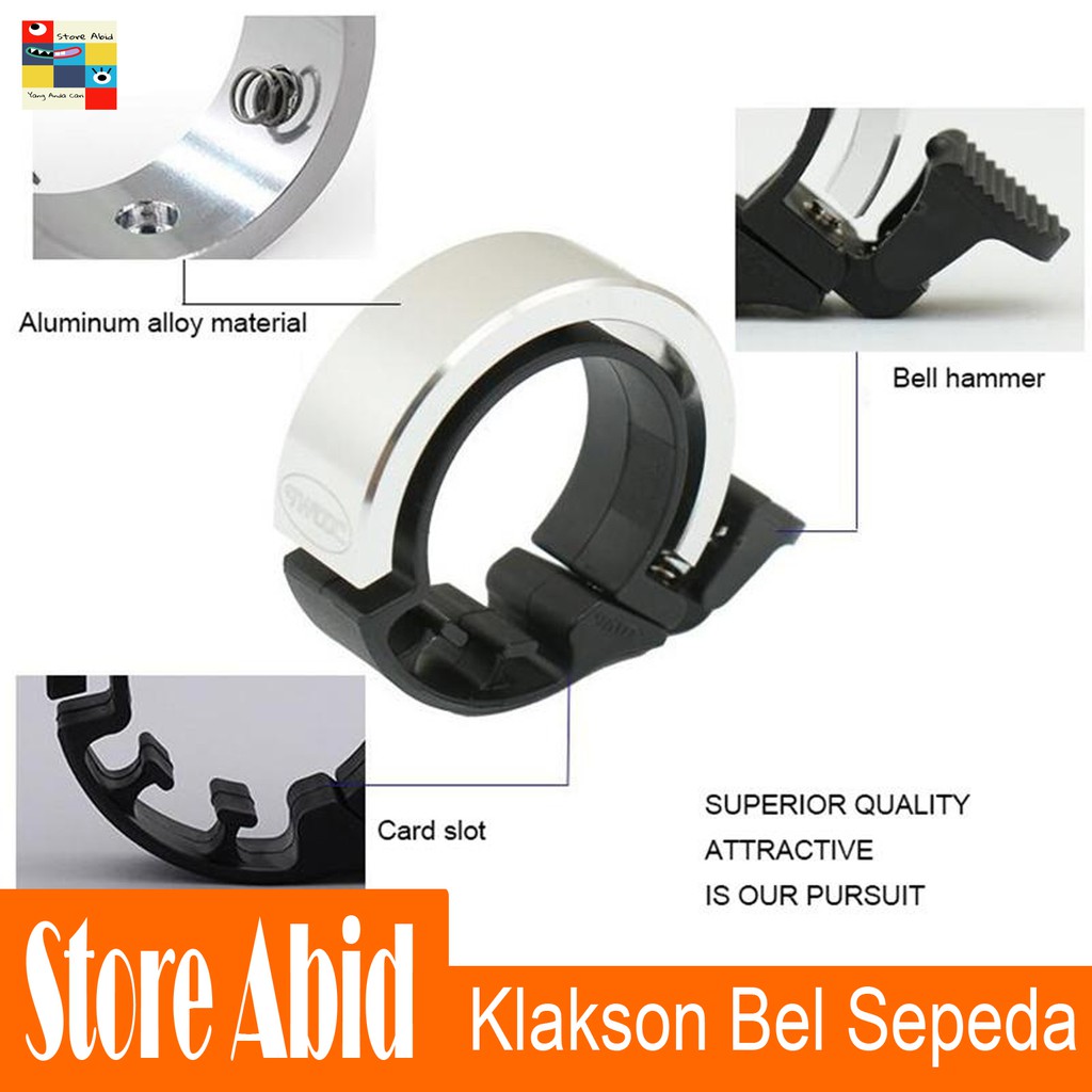 Bel Sepeda Kecil Ringing Bell Bike Mini Gowes Jalan Gunung Spot Pantai Bicycle Bel Sepeda Handlebar