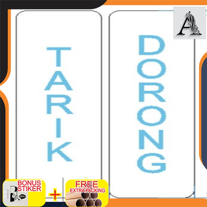 

Promo Custom Sign tarik dorong