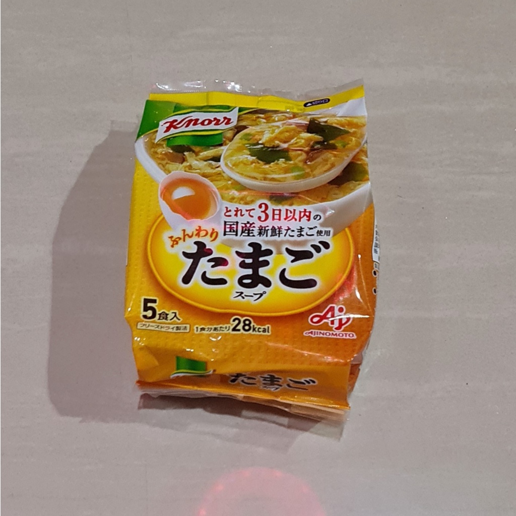 Knorr Fluffy Egg Soup Japan 5 x 6.8 Gram