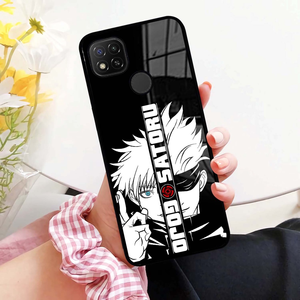 Case Glossy Kilau Hp Xiaomi Redmi 9C | Casing 9c | Case Mewah | Motif Anime Jujutsu Kaisen