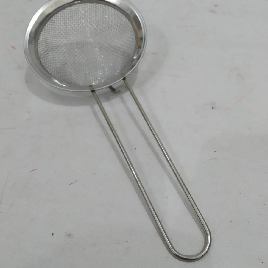 Saringan Goreng Kawat Halus Stainless 8cm