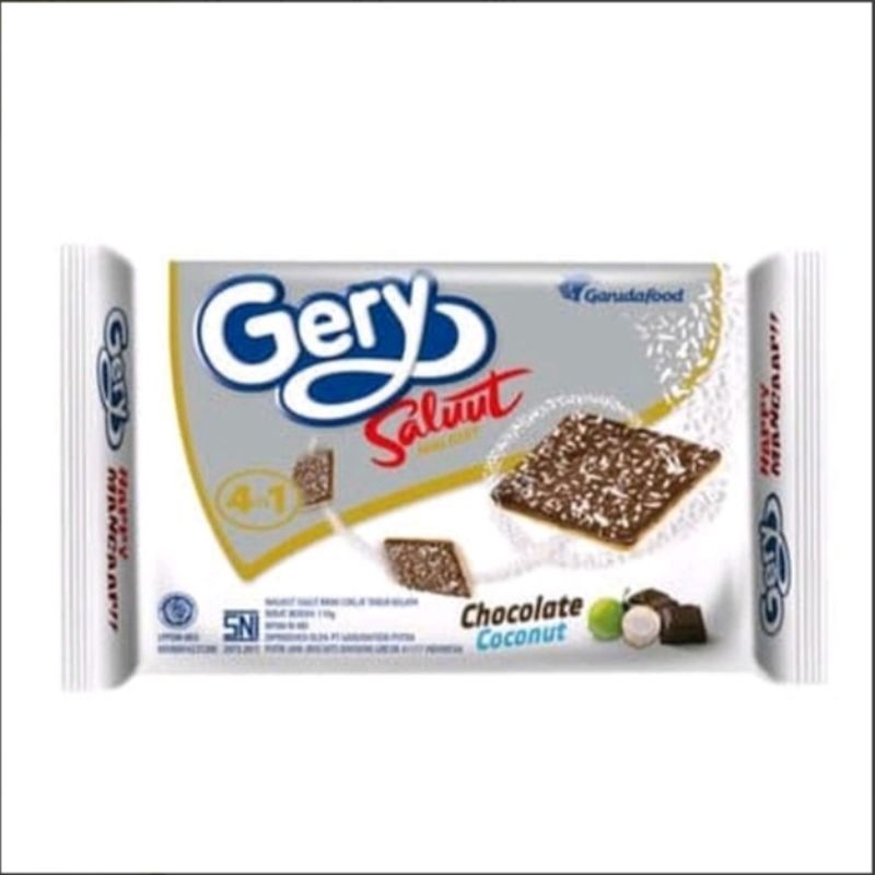 

Gery Saluut Malkist Chocolate Tabur Kelapa 105g