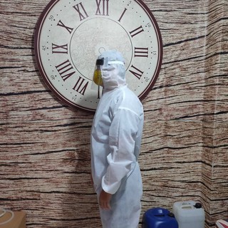 Baju APD Hazmat suit coverall apd Shopee Indonesia Baju APD Hazmat suit coverall apd Shopee Indonesia