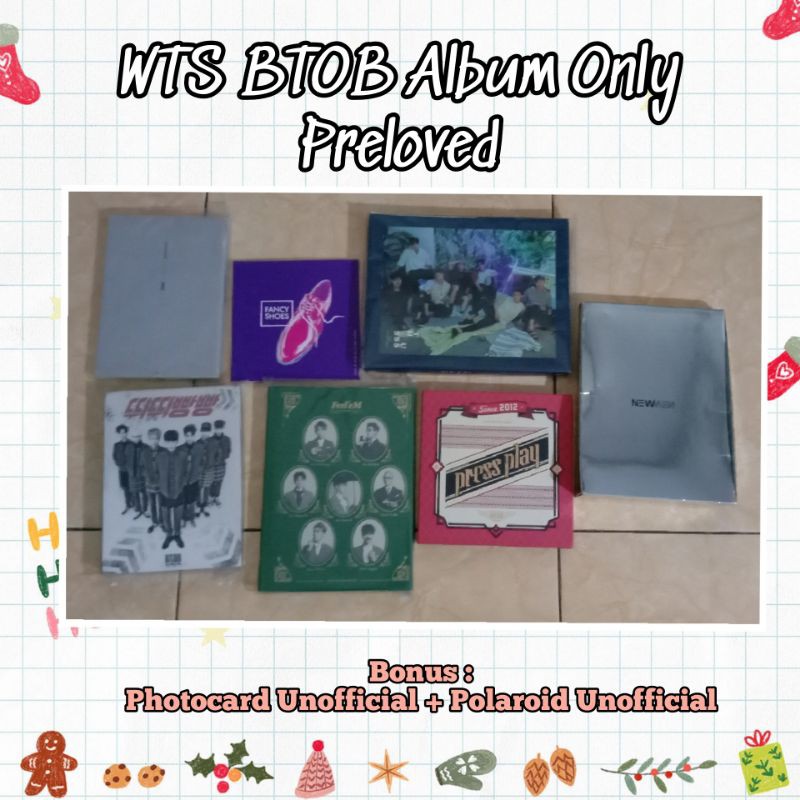 Album BTOB PRELOVED MURAH (Album Only)