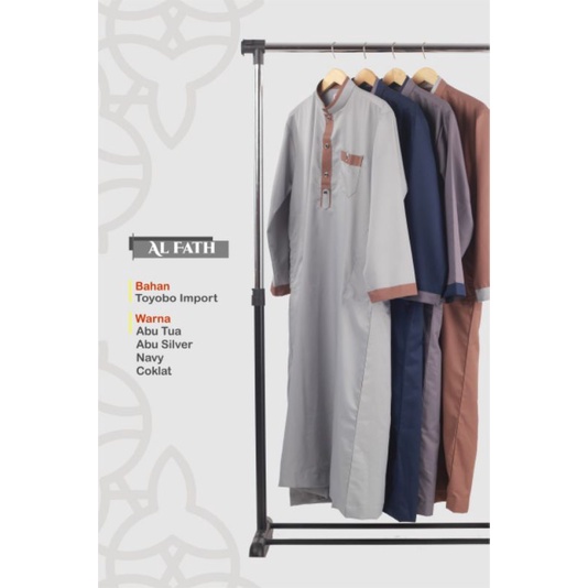 JUBAH PRIA AL FATH TOYOBO KOMBINASI LIST