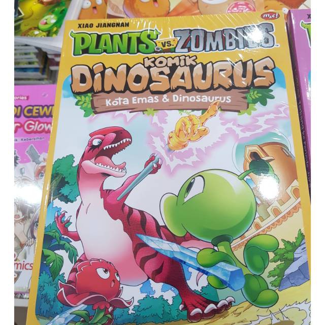 Plants VS Zombie - Komik Dinosaurus : Kota emas & dinosaurus
