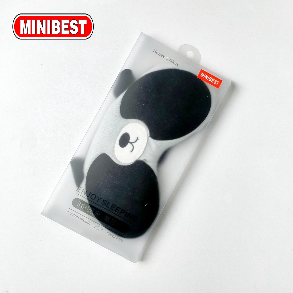 MINIBEST Penutup Mata Eye Cover Eye Mask Untuk Tidur Masker Sleeping Mask Kacamata Tidur Tali