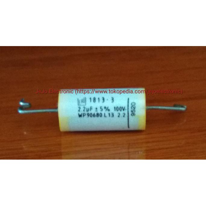 ERO MKT1813 2.2 uF/100V 5% JEJ00 Segera Dapatkan