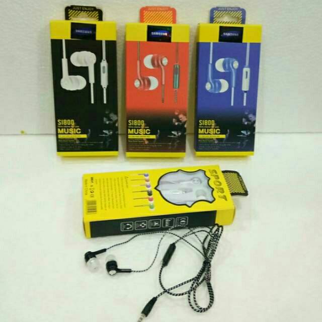 Headset Sport S1800 Powerfull Bass High Quality