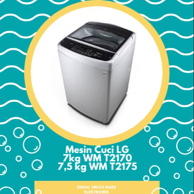 Mesin cuci lg 1 tabung khusus banjarnegara