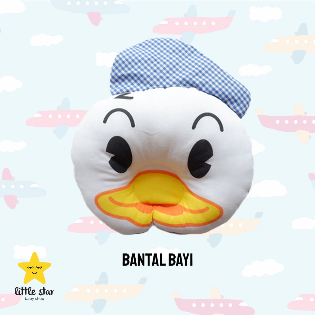 Vira Baby Bantal Peang Bayi | Bantal Cekung Anti Peyang