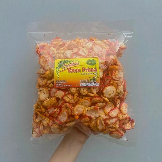 

[500 Gram] Kerupuk Seblak Kencur/Kerupuk Seblak Pedas Camilan Jajan Snack Kiloan Gurih Enak Murah 1/2kg