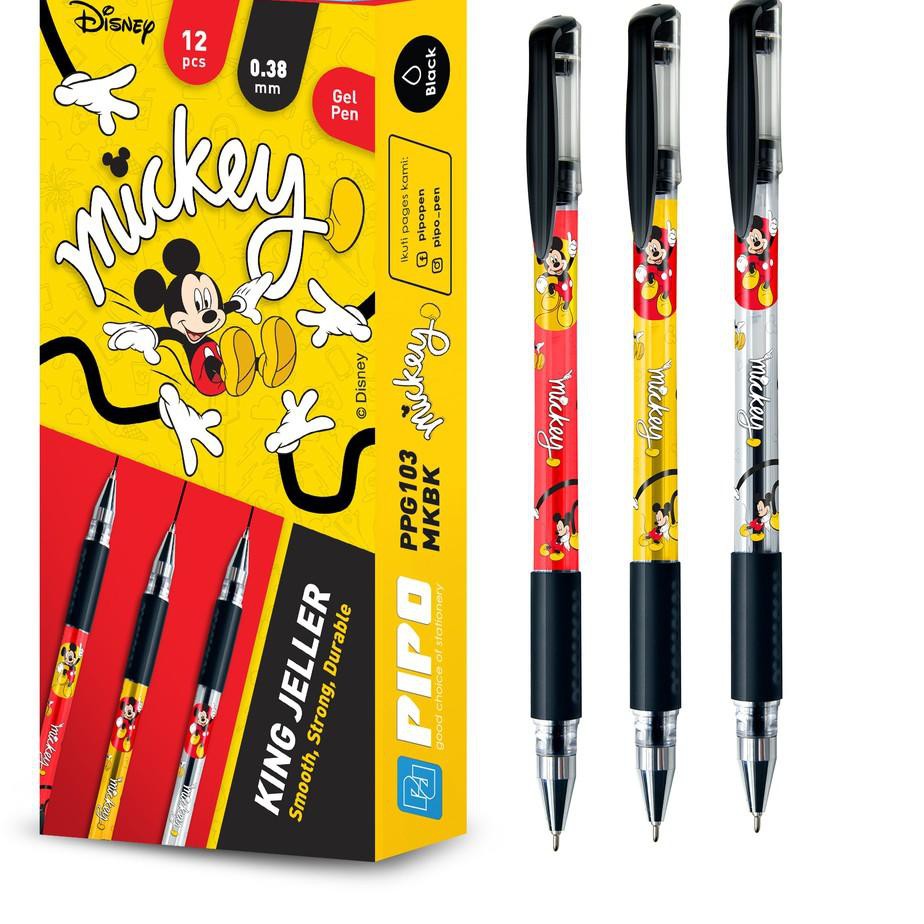 

Best Product ARR [PPG103] Pipo mkbk Mickey Mouse mata pena 0.38mm isi 12 Pcs Tinta Hitam WW 8JK