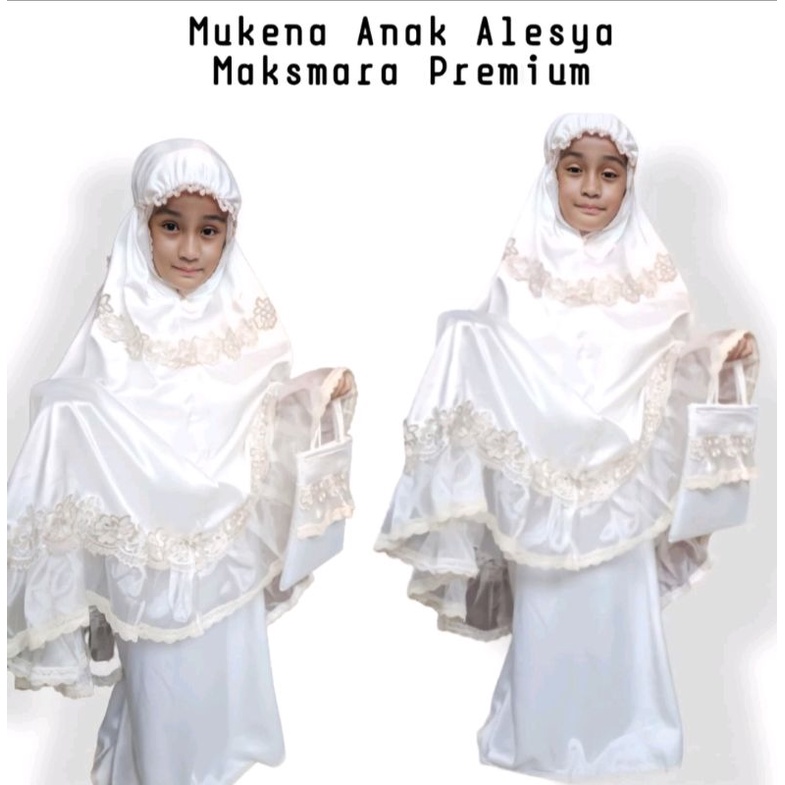 MUKENA ANAK SULTAN  BY ALESYA TANGGUNG EDISI LEBARAN 01