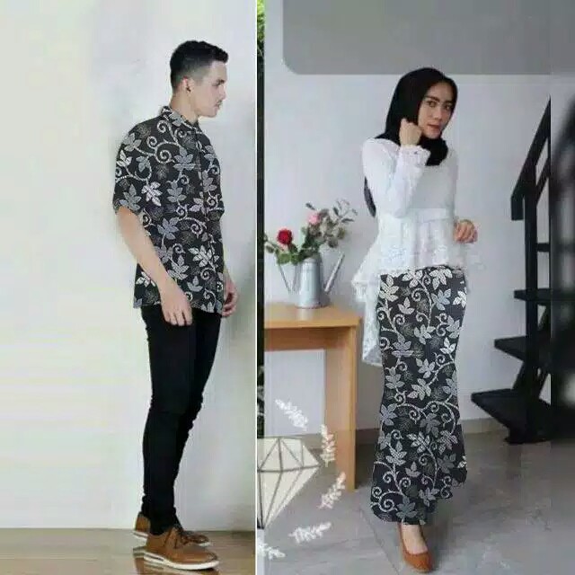 Couple Kebaya Batik Brukat AURORA