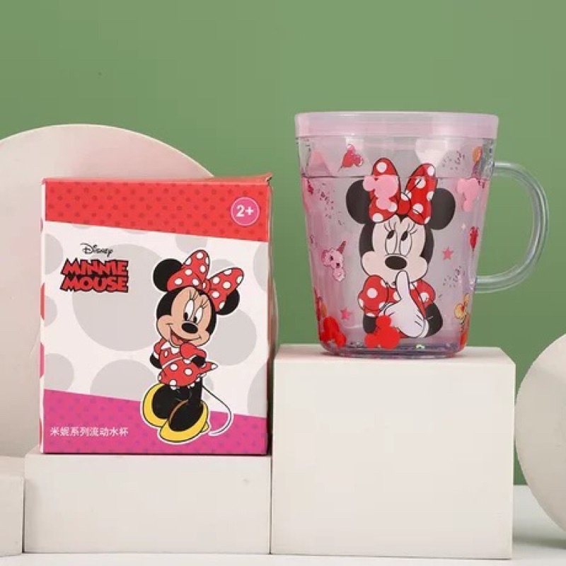 Gelas Minum Anak 260ml elsa minnie ariel mickey