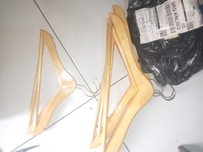 Hanger Kayu Palang Dewasa 1pcs