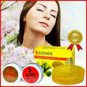 PAKET CREAM ESTHER ORIGINAL A-B BLEACHING DENGAN SABUN 100% ORI