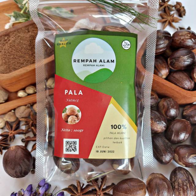 

50gr~100gr Pala / Nutmeg by REMPAH ALAM / Rempah / Bumbu / Bumbu Dapur