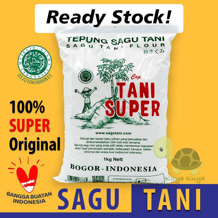 

Tepung Sagu Tani Super 1Kg