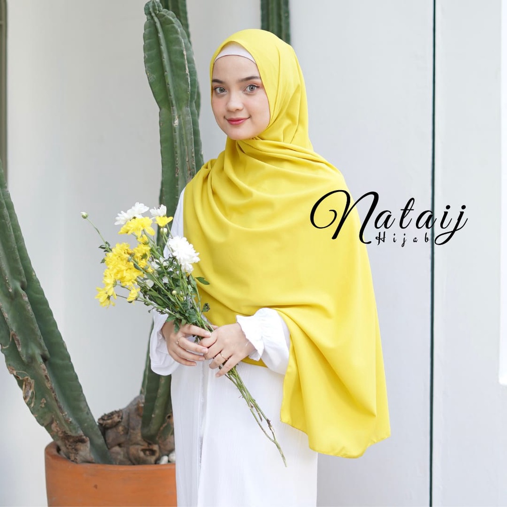 Pashmina Diamond 180x75 / Hijab Pashmina / Pasmina / Hijab / Jilbab / Kerudung / Pashmina Sabyan-LIME