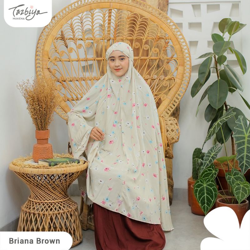 MUKENA TAZBIYA KOMBINASI BRIANA SERIES ALLSIZE