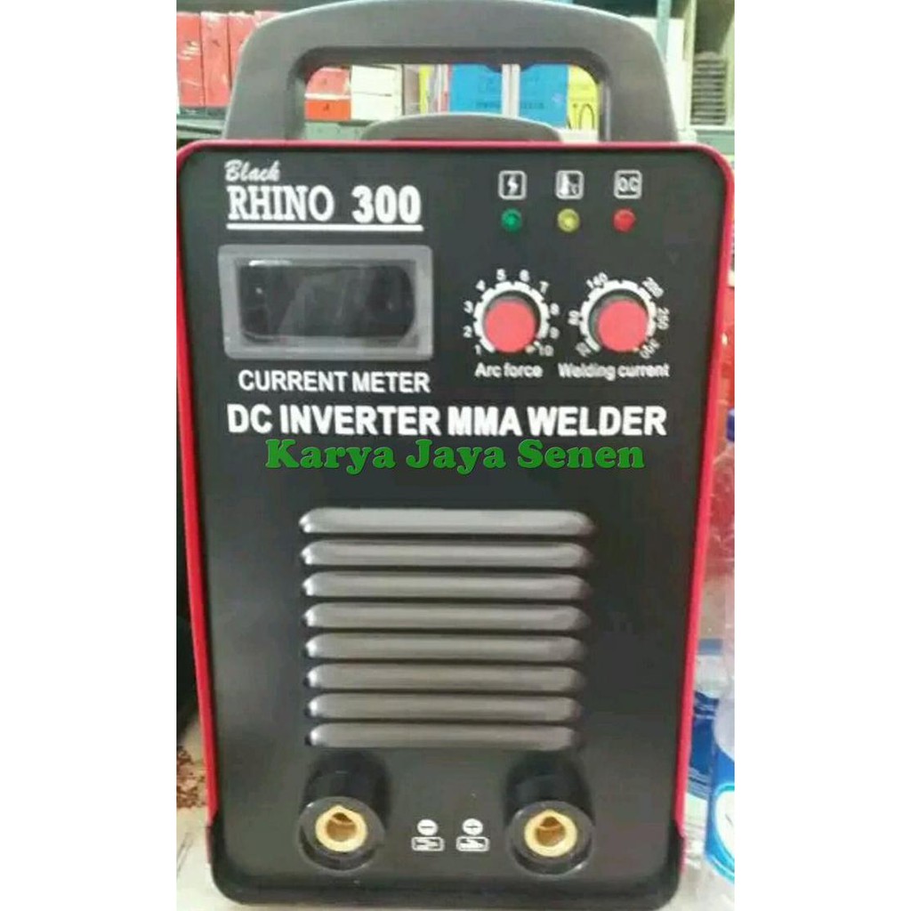 Mesin Las Travo Las Inverter Las Black Rhino Mma 300 Igbt 2000 Watt Karjasen35 Ayo Beli