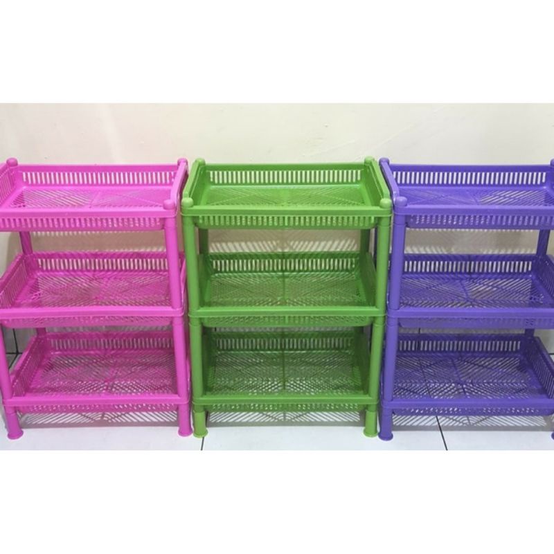 rak susun map susun 3 rak serbaguna rak plastik rak tanggung