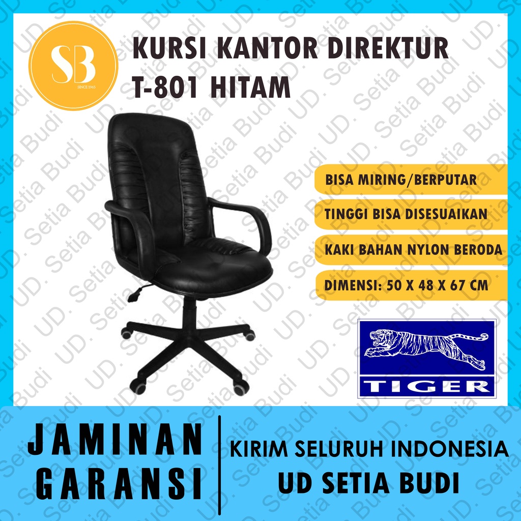 Kursi Kantor Direktur Hidrolis Tiger T-801