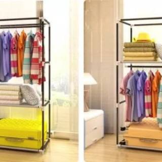 5 MOTIF 70x45x150 cm ukuran kecil lemari kabinet pakaian 5 MOTIF 70x45x150 cm ukuran kecil lemari kabinet pakaian