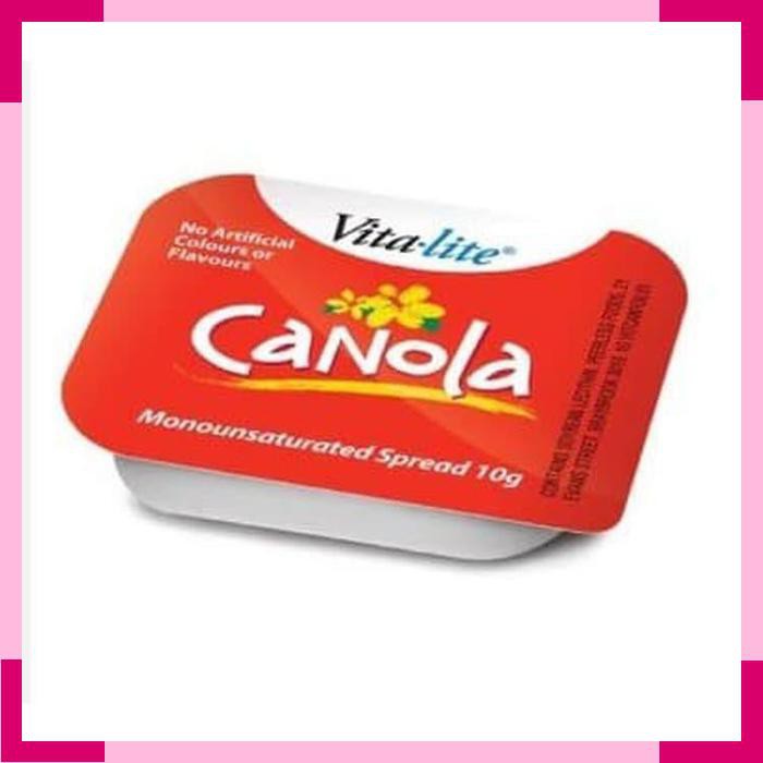 

Canola Vitalite Margarine Cup lemak nabati isi 6 pcs x 10 gr
