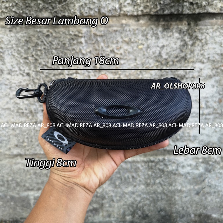 Pelindung Kacamata Pouch Kacamata Case Ukuran BESAR Lap Microfiber Hardcase Pelindung Tempat Kacamat