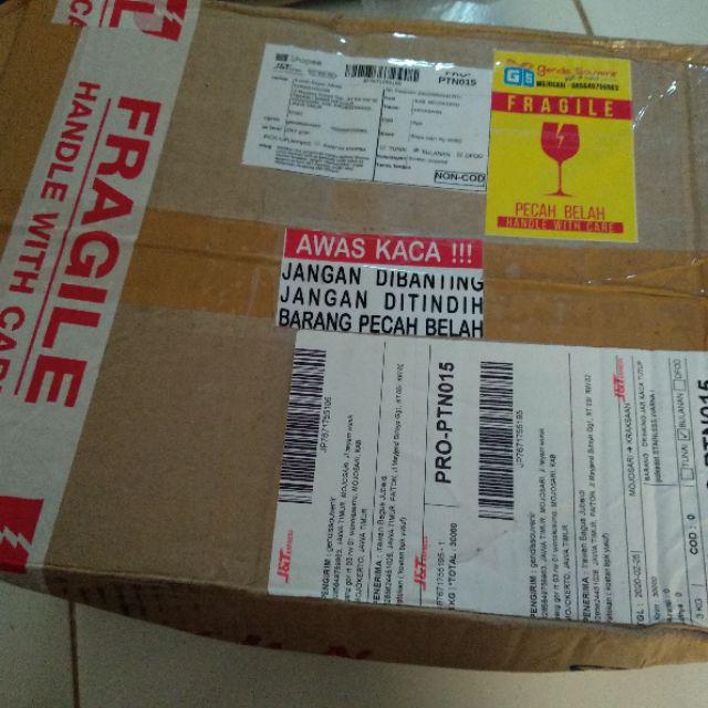 Drinking Jar Kaca Tutup Polkadot Stainless Warna / Gelas Toples /gelas Jar Tutup Stainless /souvenir