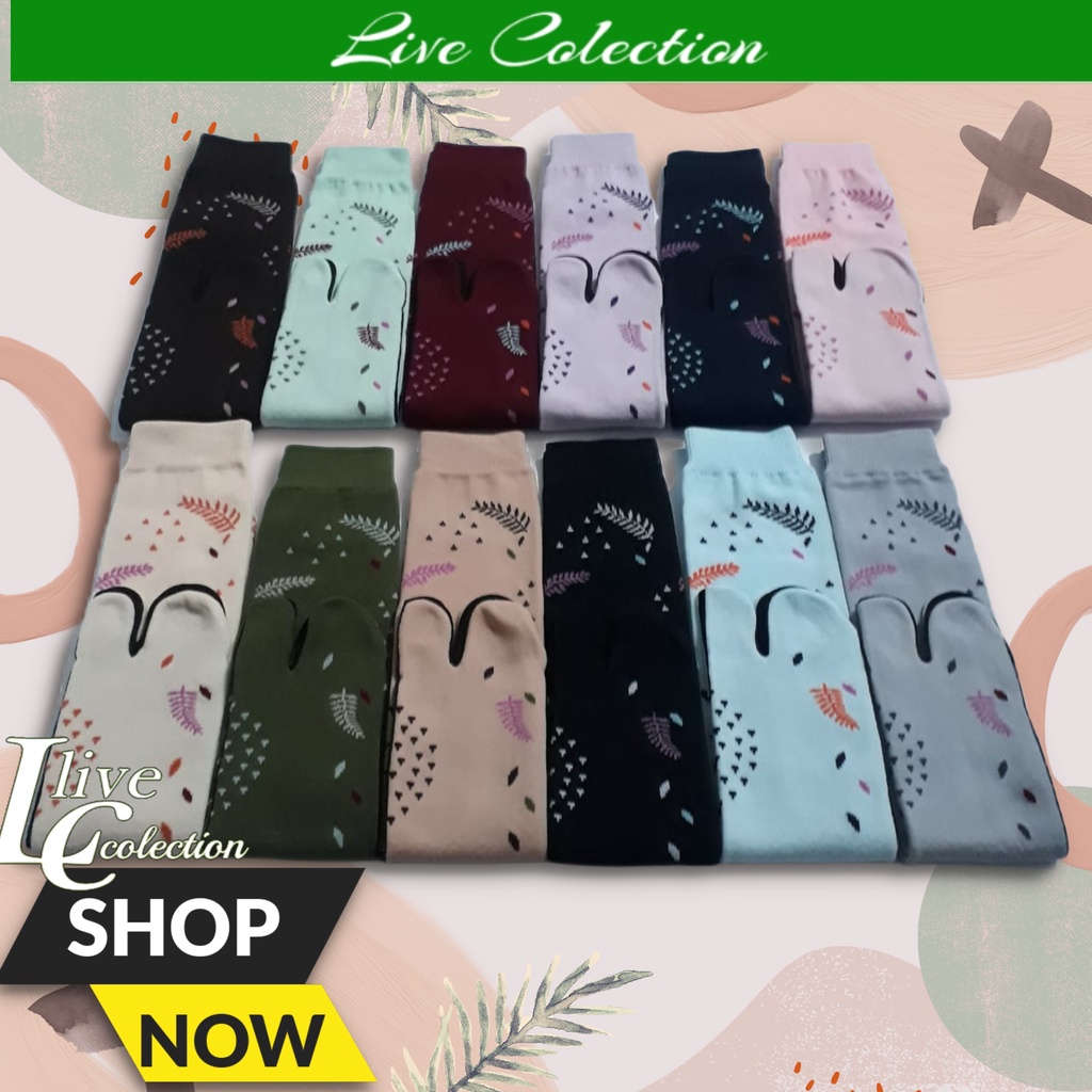 kaoskaki jempol motif/kaos kaki muslimah