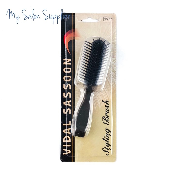 Sisir Vidal Sassoon 5 Baris Coklat VS201