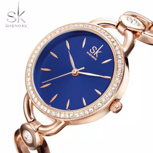 JAM TANGAN WANITA SHENGKE 0042 STAINLESS