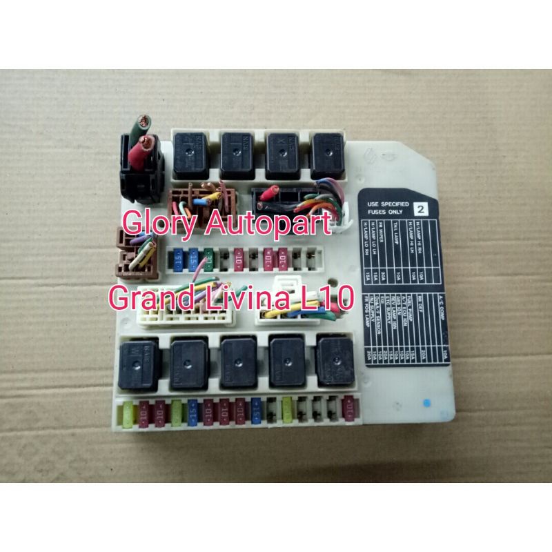 IPDM FUSE BOX SEKRING NISSAN GRAND LIVINA L10 ORI JAPAN