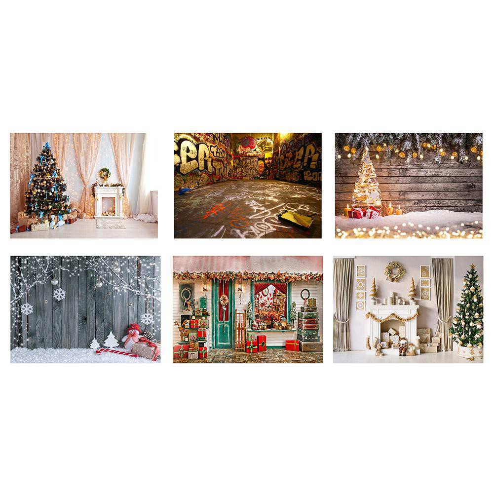 Layar Backdrop Background Prop Fotografi Gambar Tema Natal Shopee Indonesia