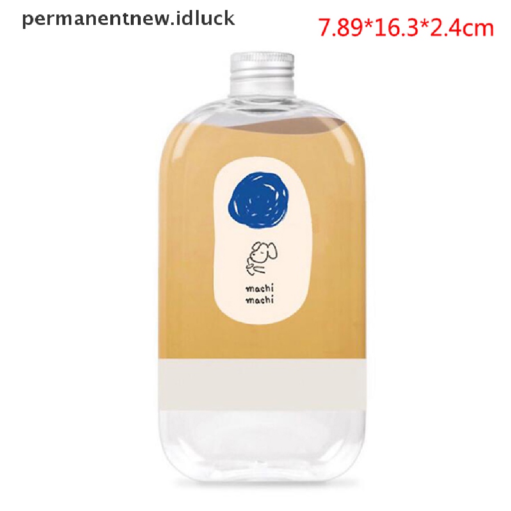 Botol Penyimpanan Air Minum Bahan Plastik Dengan Tutup