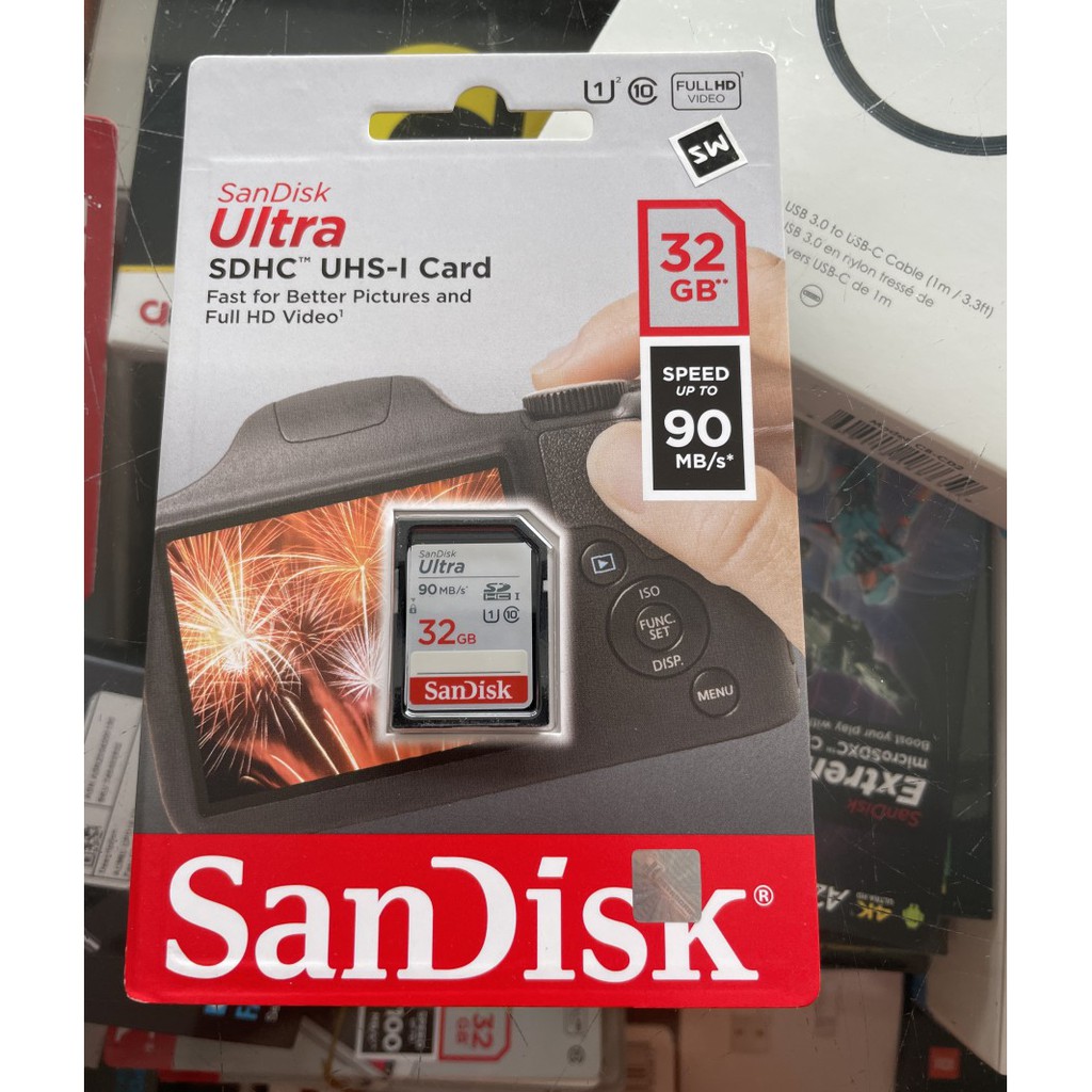 Sandisk SD Card 32Gb Class 10