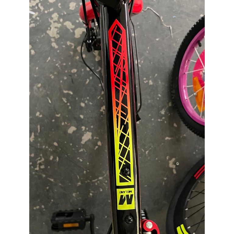 Sepeda Lipat MELANO 20 Inch 7 Speed Boncengan Steel Cakram  SNI-6