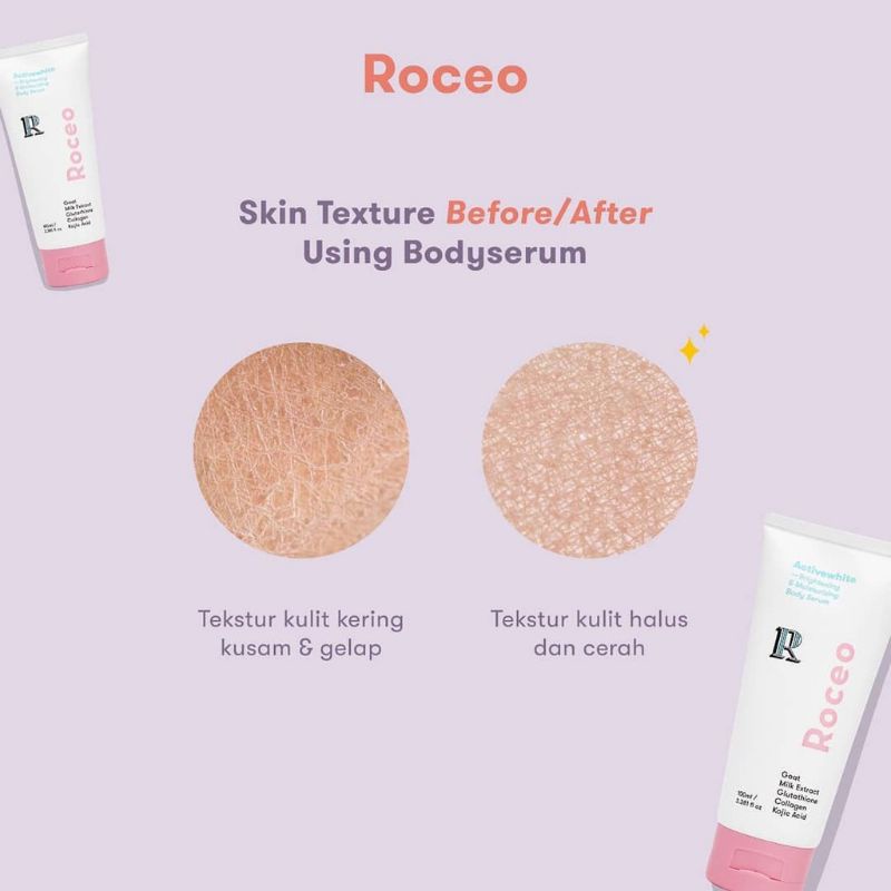 ROCEO ACTIVEWHITE BRIGHTENING AND MOISTURIZING BODY SERUM