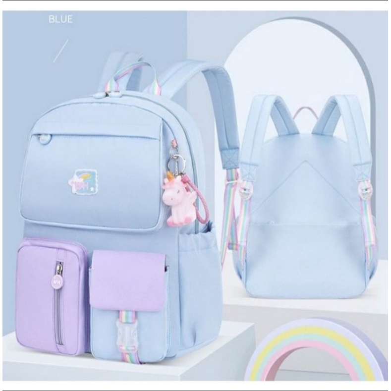 TAS SEKOLAH TAS RANSEL ANAK PEREMPUAN/Tas Ransel Backpack Sekolah Anak / Remaja SD SMP SMA