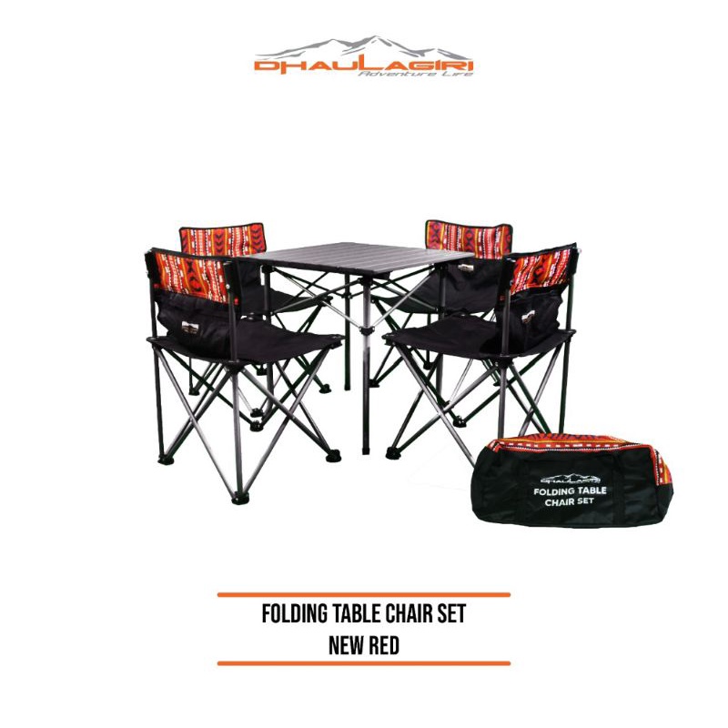 Meja Kursi Lipat Outdoor Set Etnik Dhaulagiri