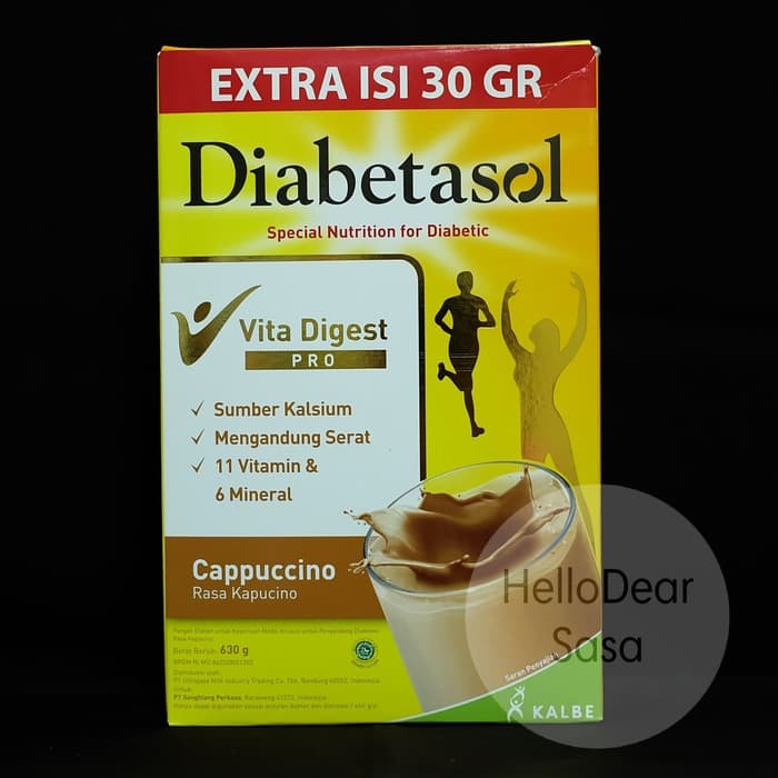 

Diabetasol Susu Diabetes Cappucino 630gr