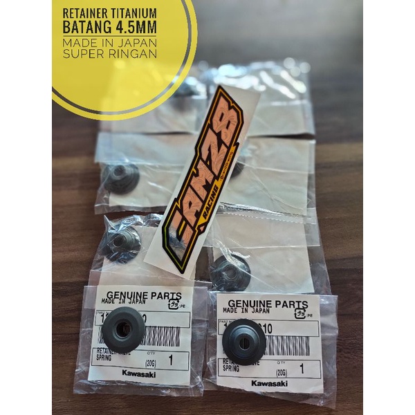 Retainer Klep Titanium JupiterZ Mio batang 4,5mm