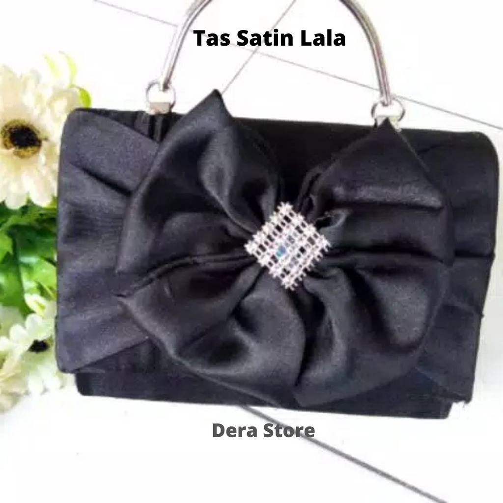 TAS PESTA SATIN MWAR MODEL CLUCTH DAN SELEMPANG TERKESAN MEWAH DAN ELEGAN DERA SHOP99