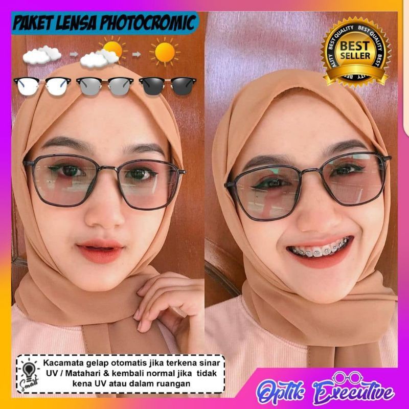 2189 kacamata minus photocromic kacamata photocromic clinder kacamata kaca photocromic antiradiasi
