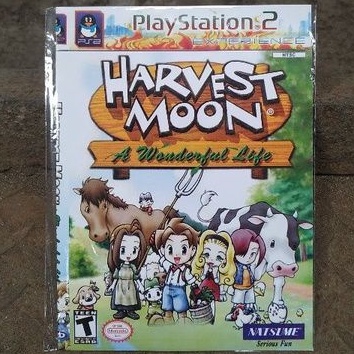 kaset PS2 Harvest Moon a wonderful life