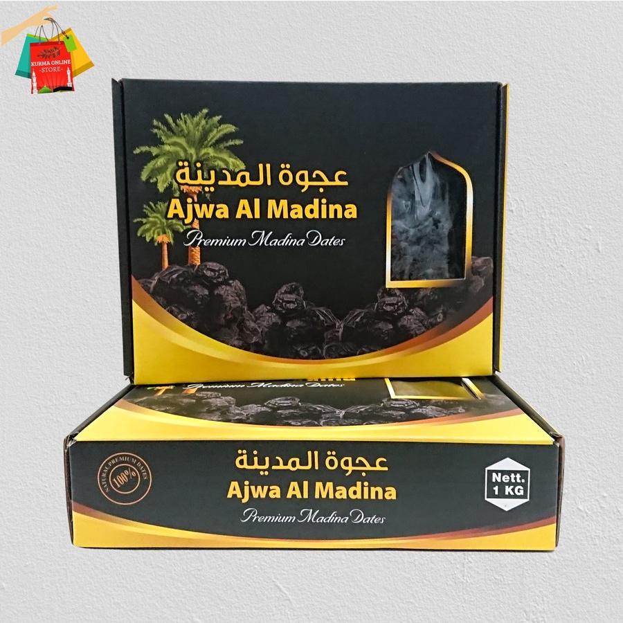

Kurma Ajwa 1kg Kurma Ajwa Madinah 1 kg Premium